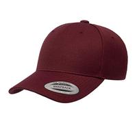 Yupoong Yp Classics Gorra con Visera Curvada Premium de 5 Paneles Tapa, Rojo (Maroon), Taille Unique para Hombre