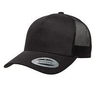 Yupoong Yp Classics 5-Panel Retro Trucker Cap Gorro/Sombrero, Negro, Talla única para Hombre