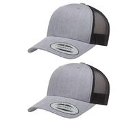 Yupoong YP Classics - Gorra Retro para Hombre, Japeado/Negro, Talla única
