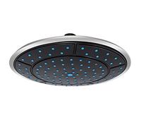 YUPVM 1 Pcs 25 cm Plástico Forma Redonda Lluvia Ducha Accionada Ducha Superior de La Habitación Accesorios de Cabina de Boquilla de Cabeza de