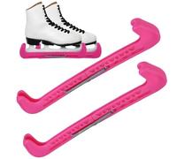 YUPZAR 1 pieza protector de patines de hielo, protector de patines de hielo rosa, pro-tector de pati-nes de hockey sobre hielo de hielo de resorte.