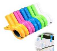 YUPZAR 10 mollette para ropa Mollettoni para Teli Mare,mollette para Telo Mare Mollette para Vestidos con Forte Grip para Lettino,Sillas a Sdraio,Playa,