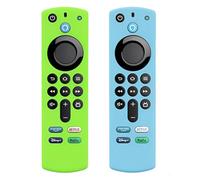 YUPZAR 2 Piezas Funda Mando TV,Funda Mando Fire Tv Stick Funda De Silicona De Mando Distancia Para Stick 4K 3Rd Gen 3Rd Generación Funda Protectora Antideslizante De Mando Distancia