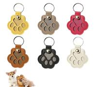 YUPZAR 6pcs De Recuerdos Personalizada Para El Pelo Mascotas,Bolsa Almacenamiento Pelo,Llavero Conmemorativo Des,Conmemorativo De Mascotas,Llavero Des Cuero
