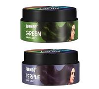 YUPZAR Cambio de Color al Instante Da un nuevo aire a tu look con esta cera teñida de efecto inmediato. Disponible en colores vivos verde y violeta, ideal para fiestas, disfraces y eventos especiales.