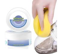 YUPZAR Crema limpiadora de zapatos 2025 - Limpiador multiusos para zapatillas, cuero, gamuza, lona y plástico - Elimina manchas y blanquea - Incluye esponja