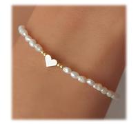 YUPZAR Cuore Braccialetti Mujeres Niñas para Madre Figlia Sorella Fidanzato Fidanzata Migliori Amiche Braccialetto Amicizia Regalo para San Valentín