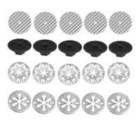 YUPZAR Kit de Clips de Protección Térmica para Coche, Arandela De Bloqueo, Fijación De Escudo Térmico, Arandelas de Sujeción para La Mayoría de Los Automóviles