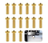 Yuqilin Boquillas de Impresora,15 Piezas Boquilla 0.4mm Impresora 3D Volcano Juego de Boquillas para Impresora 3D Repuestos de Boquillas para Impresora 3D Antifugas