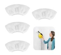 Yuqilin Microfibra de Repuesto Accesorios para Limpiador a Vapor Kärcher Reutilizables Paños de Microfibra Kärcher Paño de Repuesto,para Limpiador de Vapor Karcher Easyfix SC2 SC3 SC4 SC5
