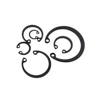 YUQIWANG(レインキのお店) Anillos de retención tipo C de 65 Mn for orificio GB893, acero al carbono negro, anillo de retención de orificio, retenedor de cojinete M8-M140(M18-20pcs)