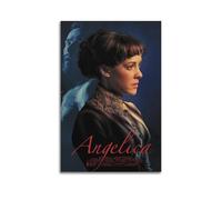 YUQLAGA Póster de Angelica en lienzo para sala de estar, dormitorio, sala de juegos, oficina, pósteres de 60 x 90 cm