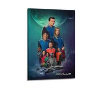 YUQLAGA Póster de The Orville en lienzo para sala de estar, dormitorio, sala de juegos, oficina, pósteres de 40 x 60 cm