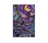 YUQLAGA Soul Eater Maka Albarn And Blair - Póster de anime para sala de estar, dormitorio, sala de juegos, oficina, pósteres de 30 x 45 cm
