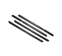 YUQUDGELKY 4 Piezas Para Jeep Para Grand Cherokee II WJ WG 1998-2005 Tiras Sellado Para Ventana Delantera Trasera Sellos Goma Para Vidrio Exterior Impermeables