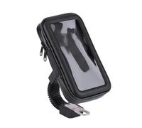 YUQUDGELKY Accesorios para Ciclismo Soporte Universal Teléfono Móvil Motocicleta Resistente Agua para Espejo Retrovisor para Moto Bicicleta(XL)