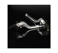 YUQUDGELKY Accesorios Para Palancas De Embrague De Freno Ajustables Cortas/largas Para Yamaha MT 09 MT-09 MT09 2024-2025 / MT09 SP 2024(Plata,177mm)