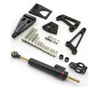 YUQUDGELKY Amortiguador Estabilizador De Dirección CNC Para Motocicletas Para Kawasaki Para Ninja 400 650R ER-6N ER6F 2009-2011 Kit Montaje Con Soporte Incluido(Modelo A)