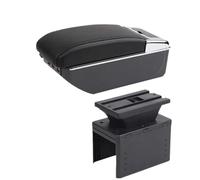 YUQUDGELKY Brazo Reposabrazos Universal Para Auto Caja Reposabrazos Modelo Universal Accesorios Auto Caja Almacenamiento Soporte Brazo(C2 línea negra 7USB)