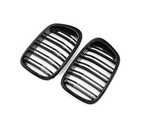 YUQUDGELKY Brillante Negro Para Delantero Riñón Enrejados Enrejado Accesorios Auto Para E39 525 528 530 535 M5 1999-2003