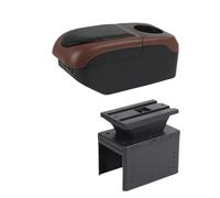 YUQUDGELKY Caja De Almacenamiento Coche Para Vauxhall Para Opel Para Adam Para Astra J H G Para Corsa D C GTC Mokka X Insignia Consola Central(Black Curry)