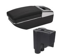YUQUDGELKY Caja De Brazo Auto Almacenamiento Central Brazo De Contención Para Daihatsu Para Sirion Para Materia 2007-2015(C2 Black black NoUSB)