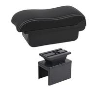 YUQUDGELKY Caja De Descansabrazos Para Fiat Para Grande Para Punto Para Fiat Para Punto Coche Caja De Almacenamiento Central Con USB(B2 Línea Blanca)