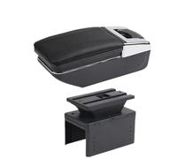 YUQUDGELKY Caja De Descansabrazos Para Fiat Para Grande Para Punto Para Punto Caja De Descansabrazos Coche Caja De Almacenamiento Central(Una línea negra Sin USB)