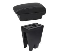 YUQUDGELKY Caja Descansabrazos Para Citroën C1 Caja Descansabrazos Central Piezas De Retrofitting Almacenamiento Central(C1 Línea Blanca)