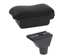 YUQUDGELKY Caja Descansabrazos Para Citroën Para Berlingo Almacenamiento Central Con Portavasos Caja Descansabrazos Central(B2 Línea Negra)