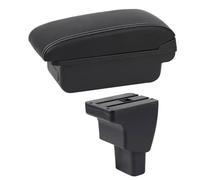 YUQUDGELKY Caja Reposabrazos Auto Para Hyundai I10 2006 2016 2015 2014 2013 2012 2011 2010-2017 Consola Central Almacenamiento(B1 Línea Blanca)
