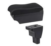 YUQUDGELKY Caja Reposabrazos Auto Para Hyundai I10 2006 2016 2015 2014 2013 2012 2011 2010-2017 Consola Central Almacenamiento(Línea Blanca E2)