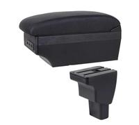 YUQUDGELKY Caja Reposabrazos Auto Para Hyundai I10 2006 2016 2015 2014 2013 2012 2011 2010-2017 Consola Central Almacenamiento(Línea negra E1)