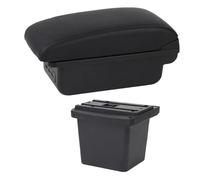 YUQUDGELKY Caja Reposabrazos Auto Para Hyundai Para Elantra Para Touring I30 FD I30cw 2007 2008 2009 2010 2011 Reposabrazos Caja De Almacenamiento(C1 línea negra)