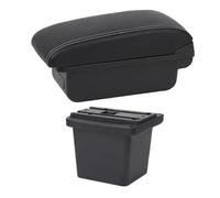 YUQUDGELKY Caja Reposabrazos Auto Para Hyundai Para Elantra Para Touring I30 FD I30cw 2007 2008 2009 2010 2011 Reposabrazos Caja De Almacenamiento(B1 Línea Blanca)