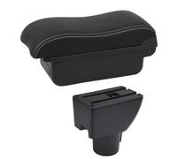 YUQUDGELKY Caja Reposabrazos Auto Para Hyundai Para GETZ Reposabrazos Auto Caja De Almacenamiento Central Detalles De Interior Accesorios Auto USB(B2 Línea Blanca)