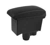 YUQUDGELKY Caja Reposabrazos Para R&enault Para Duster Para Dacia Para Duster 2019 -2022 Caja Reposabrazos Coche Caja De Almacenamiento De Consola Central(B2 línea negra 3USB)