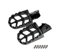 YUQUDGELKY CNC Aluminum Foot Pegs Rest Footpegs Electric Motorcycle Para SurRon Para Sur-Ron Para Light Bee X S Para Talaria(NEGRO)