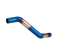 YUQUDGELKY Codo De Escape De 51 Mm Para Motocicleta Para CFMOTO NK400 NK650 NK 650 Silenciador Modificado Codo De Conexión Central(Style D)