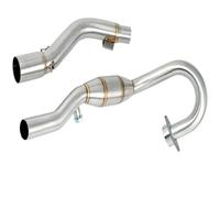 YUQUDGELKY Colector De Escape De Acero Inoxidable Tubo Intermedio Deslizante Para CRF 300L Para Rally Y ABS 2021 2022 2023 Accesorios Modificados