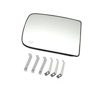 YUQUDGELKY Espejo Lateral Exterior Calefactado Para Dodge Ram 1500 2500 2010 2011 2012 2013 2014 2015 2016 2017 2018 Lente Del Retrovisor(Right Big)