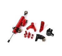 YUQUDGELKY Kit De Soporte Montaje Amortiguador Dirección Para Ducati Para Hypermotard 950 SP Accesorios Para Motocicleta(Red+Red)
