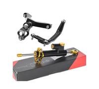 YUQUDGELKY Kit Estabilizador De Dirección Para Motocicleta Para Kawasaki Para Ninja ZX6R ZX-6R 636 ZX 6R 2013-2025 Accesorios Soporte Amortiguador(Model D)