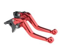 YUQUDGELKY Manetas De Embrague Y Freno Cortas Para Suzuki GSXR250/600/750/1000 TL1000S GSR600/750 GSXS750 SFV650 Para GLADIUS DL650/STROM SV650(ROJO)