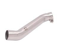 YUQUDGELKY Modificación Del Tubo Escape Central Sección Del Tubo Conexión Espace Moto Silenciador Escape Motocicleta Para VFR1200 X VFR1200F VFR 1200 2009-2015(Estilo A)