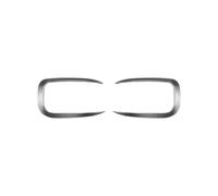 YUQUDGELKY para 1-Serie F20 F21 M-Sport 120i 2012-2019 Marco De Capó Alerón Canard Parachoques Delantero Cubierta Ventilación Lateral(Matte Silver)