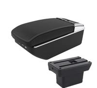 YUQUDGELKY Para Baojun Para Yep Auto Caja Reposabrazos Accesorios Detalles Interiores Caja De Almacenamiento Piezas De Renovación(A2 Black line7 USB)