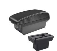 YUQUDGELKY Para Baojun Para Yep Caja De Brazo Auto Accesorios Auto Detalles Interiores Caja Almacenamiento Piezas Retrofit(B3 Negro blanco 3USB)