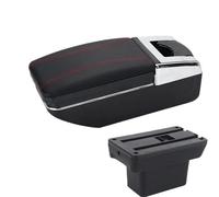 YUQUDGELKY Para Baojun Para Yep Caja De Brazo De Automóvil Accesorios Coche Detalles Interiores Caja De Almacenamiento Piezas De Retrofit(A1 Negro rojo SIN USB)