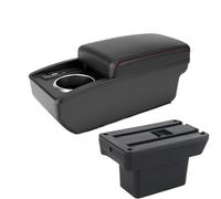 YUQUDGELKY Para Baojun Para Yep Caja Reposabrazos Auto Accesorios Coche Detalles Interiores Almacenamiento Piezas Retrofit(B1 Red line 6 usb)